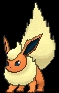 Flareon (flareon) game sprite