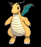 Dragonite (dragonite) game sprite