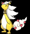 Ampharos Mega (ampharos) game sprite