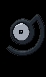Unown D (unown) game sprite