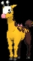 Girafarig (girafarig) game sprite