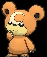 Teddiursa (teddiursa) game sprite