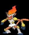 Infernape (infernape) game sprite