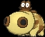 Hippopotas (hippopotas) game sprite
