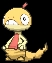 Scraggy (scraggy) game sprite