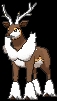 Sawsbuck Winter Form (sawsbuck) game sprite