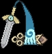 Honedge (honedge) game sprite