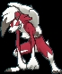 Lycanroc Midnight Form (lycanroc) game sprite