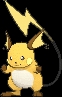 Raichu (raichu) game sprite