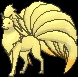 Ninetales (ninetales) game sprite