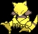 Abra (abra) game sprite
