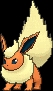 Flareon (flareon) game sprite