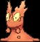 Slugma (slugma) game sprite