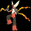 Blaziken Mega (blaziken) game sprite