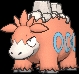 Camerupt (camerupt) game sprite