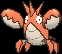 Corphish (corphish) game sprite