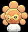 Castform Sunny Form (castform) game sprite