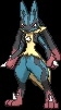 Lucario Mega (lucario) game sprite