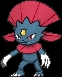 Weavile (weavile) game sprite