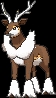 Sawsbuck Winter Form (sawsbuck) game sprite