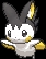 Emolga (emolga) game sprite