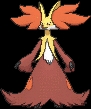 Delphox (delphox) game sprite