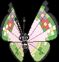 Vivillon Fancy (vivillon) game sprite