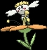 Flabébé Orange Flower (flabebe) game sprite