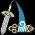 Honedge (honedge) game sprite