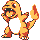 Charmander (charmander) game sprite