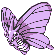 Venomoth (venomoth) game sprite