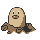 Diglett (diglett) game sprite