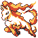 Rapidash (rapidash) game sprite