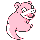 Slowpoke (slowpoke) game sprite