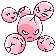 Exeggcute (exeggcute) game sprite