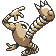 Hitmonlee (hitmonlee) game sprite