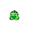 Bulbasaur (bulbasaur) game sprite