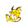 Raichu (raichu) game sprite