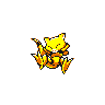 Abra (abra) game sprite