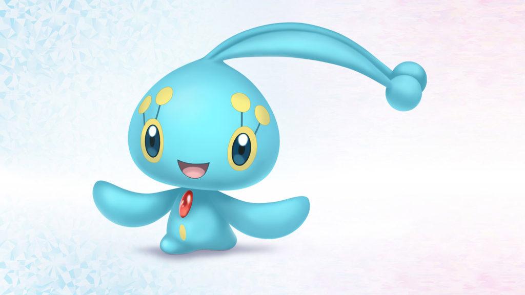 An image of Manaphy ona white background