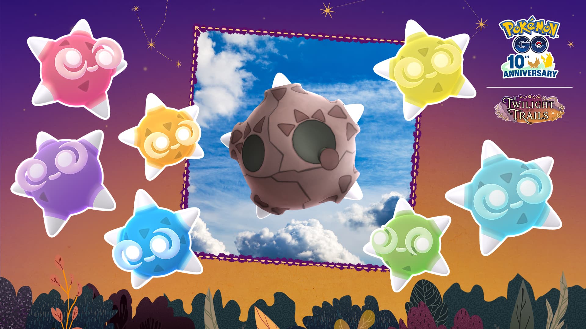 Minior debuting in Pokemon Go