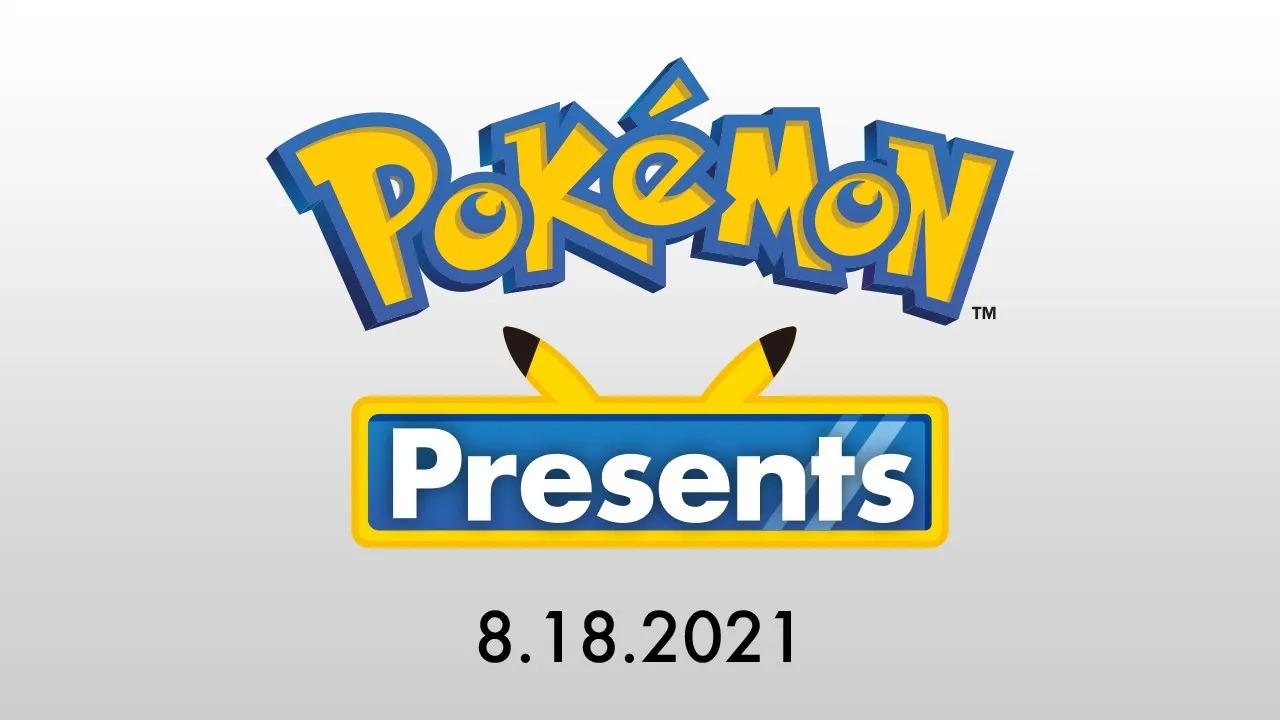 Pokemon Presents banner from August 2021