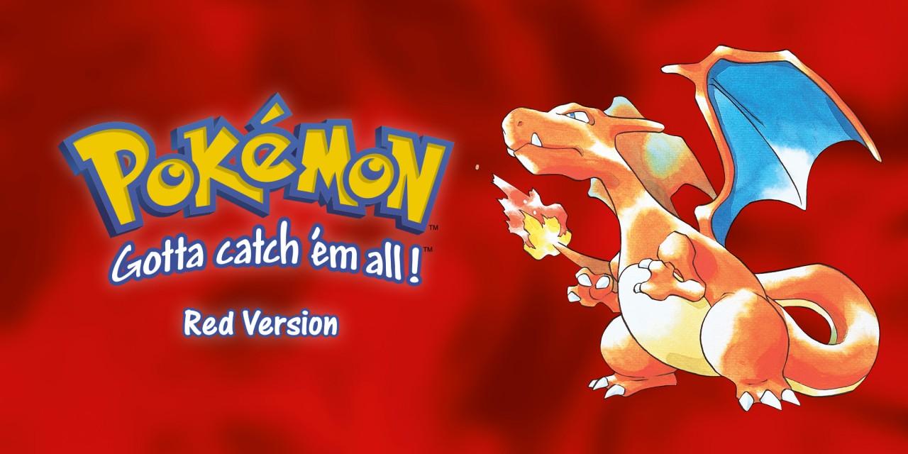 The official Nintendo banner image for Pokemon Red Version