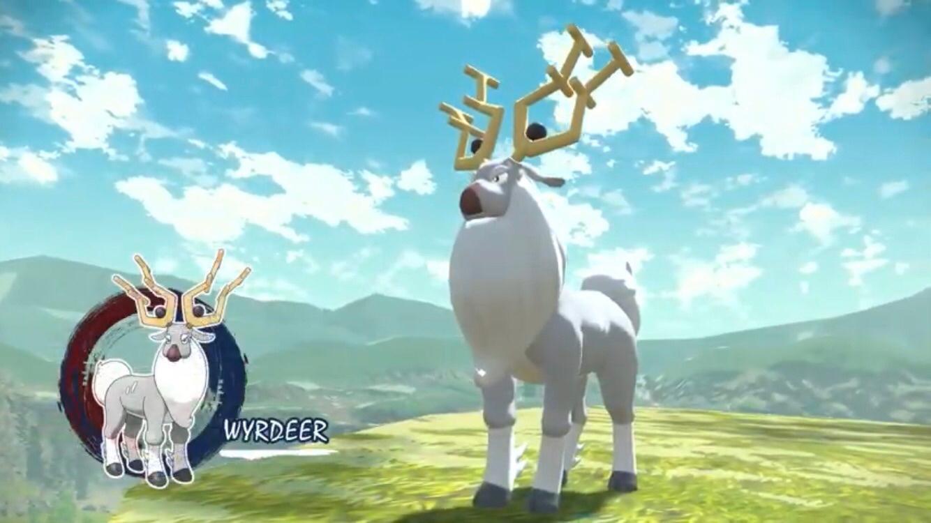 Wyrdeer, the evolution of Stantler