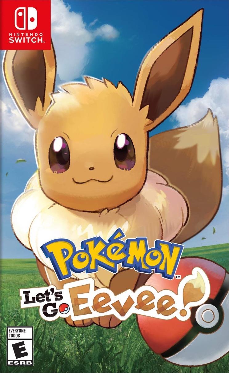 boxart for Let's Go, Eevee!