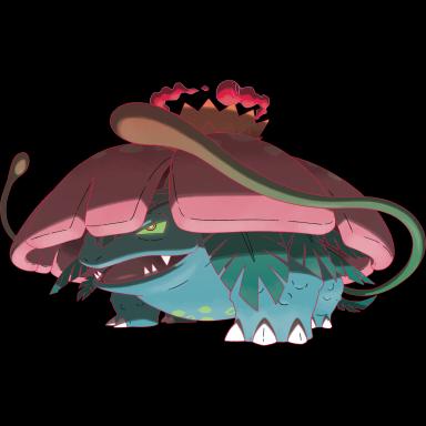 Venusaur (Gigantamax) artwork