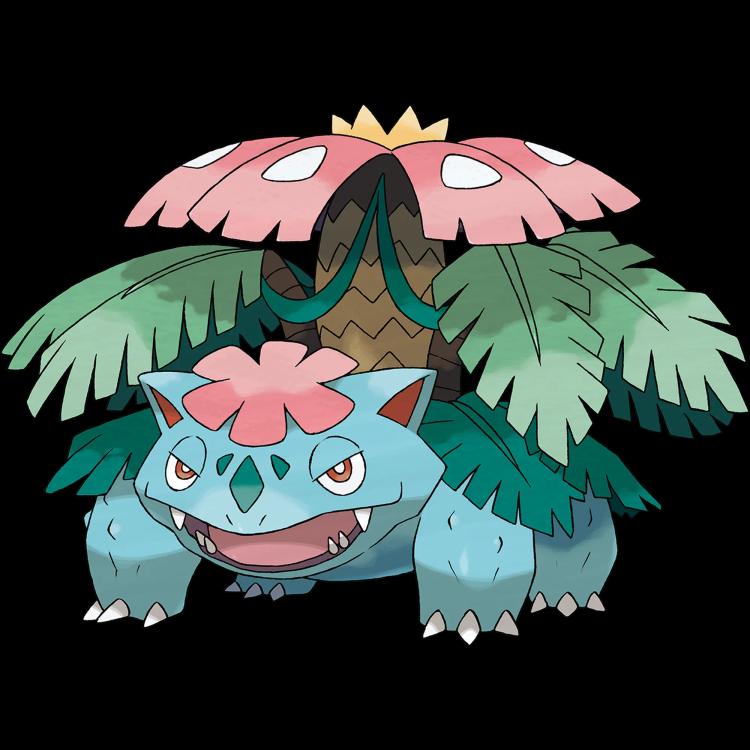 Venusaur Mega(venusaur) official artwork