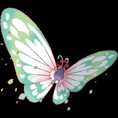 Butterfree (Gigantamax) artwork