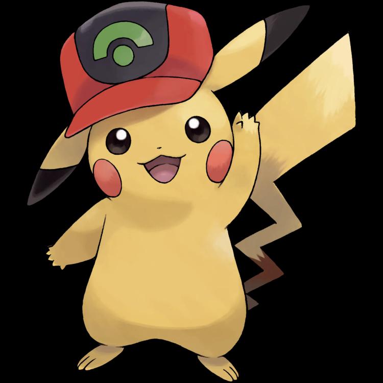 Pikachu Hoenn Cap(pikachu) official artwork