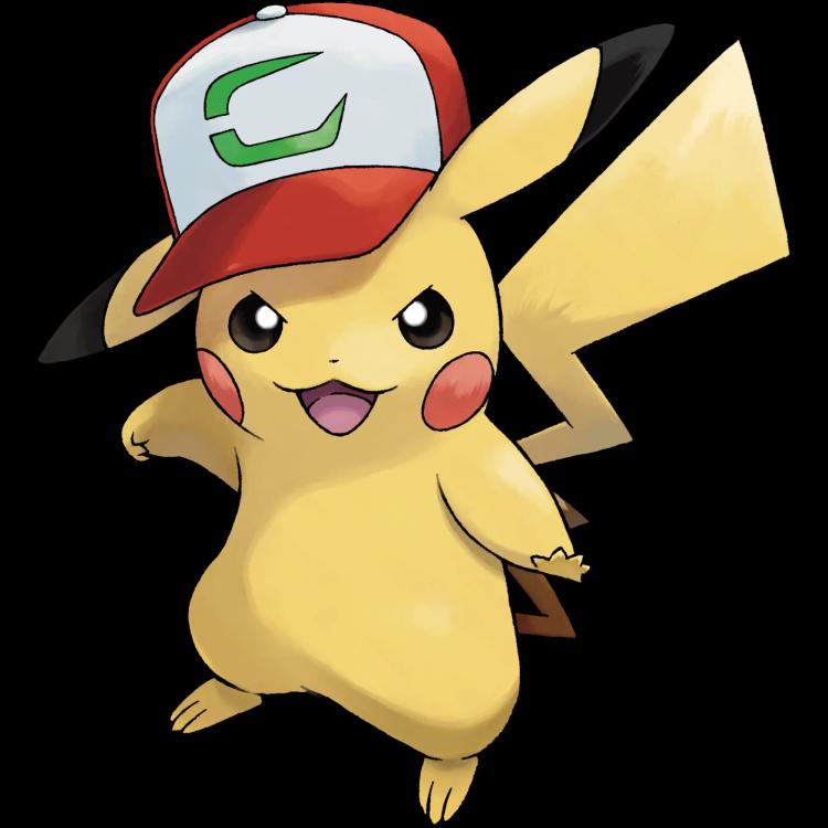 Pikachu Partner Cap(pikachu) official artwork